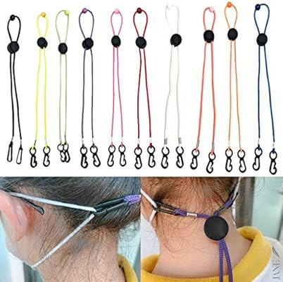 Adjustable Face Macks Lanyards, Eyeglass Chains for Women Men Kids Glasses Strap Holder Necklace ... | Amazon (US)