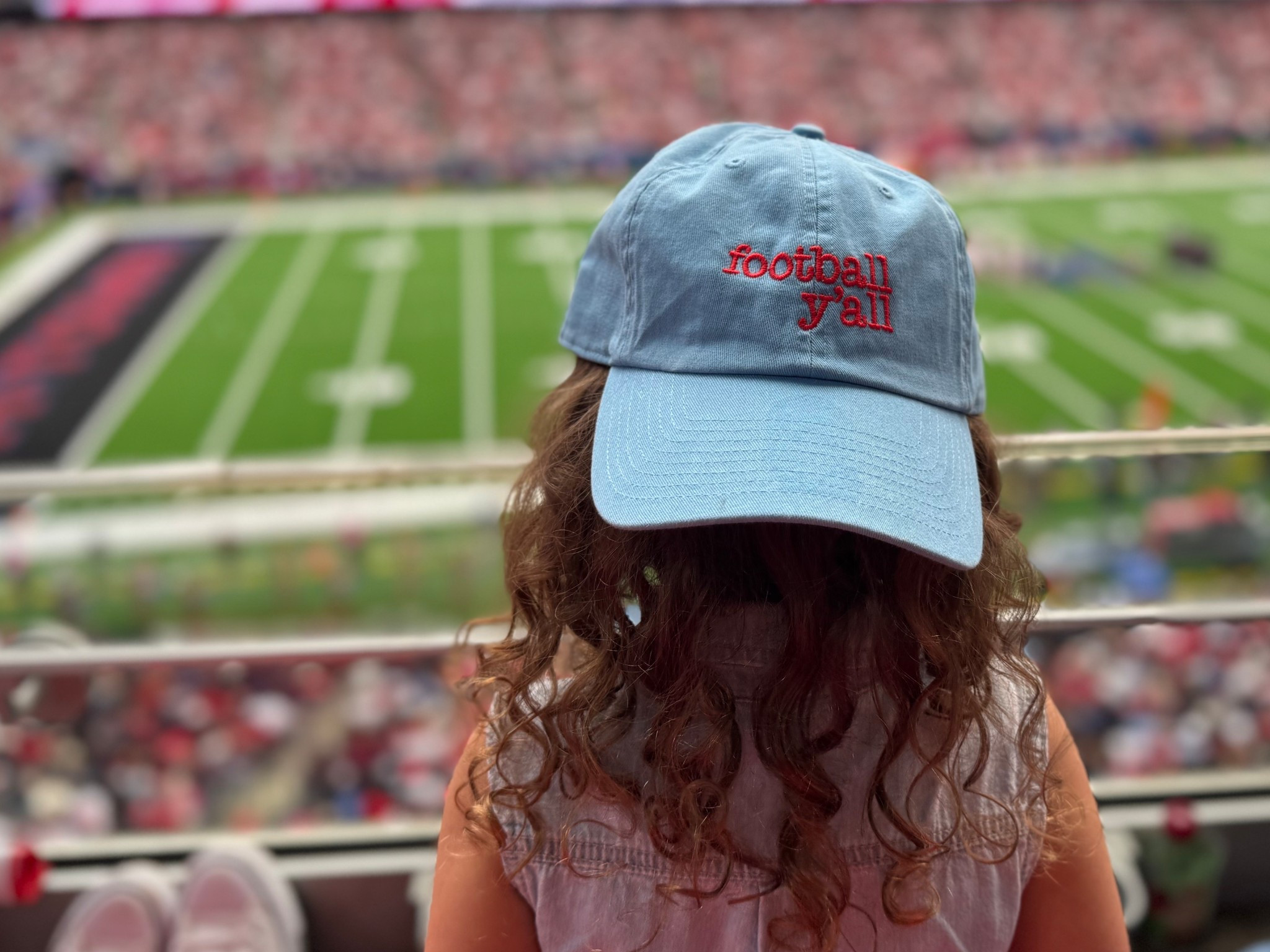 A football cap for all games! Comes in every color. 