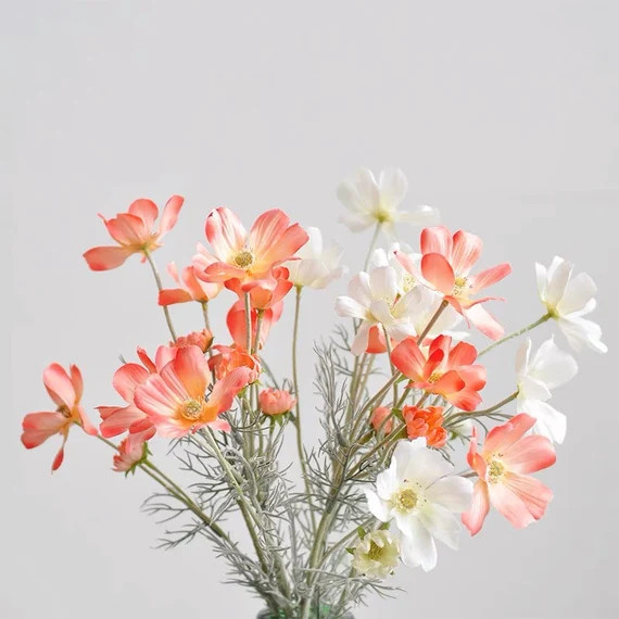 24overall Lengthsilk Cosmos Stem Artificial Faux | Etsy | Etsy (US)