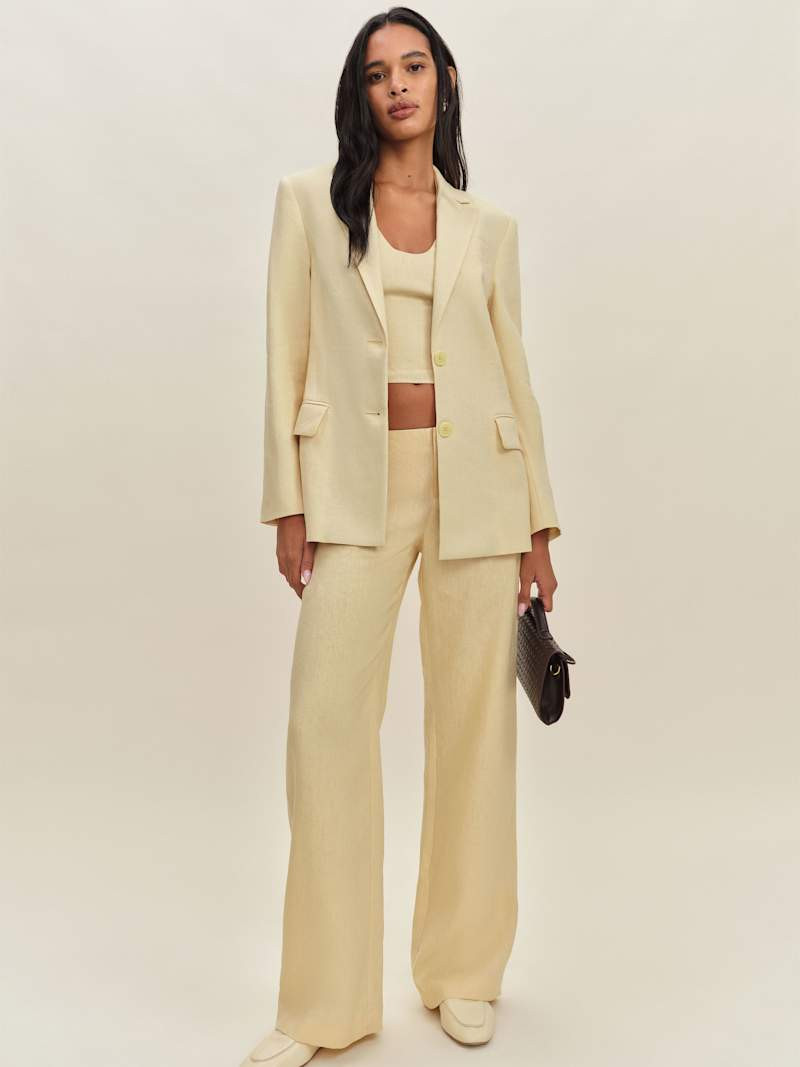 James Linen Blazer | Reformation (Global)