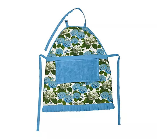 Make Your Selection: Temp-tations Printed Apron with Removable Towel | QVC