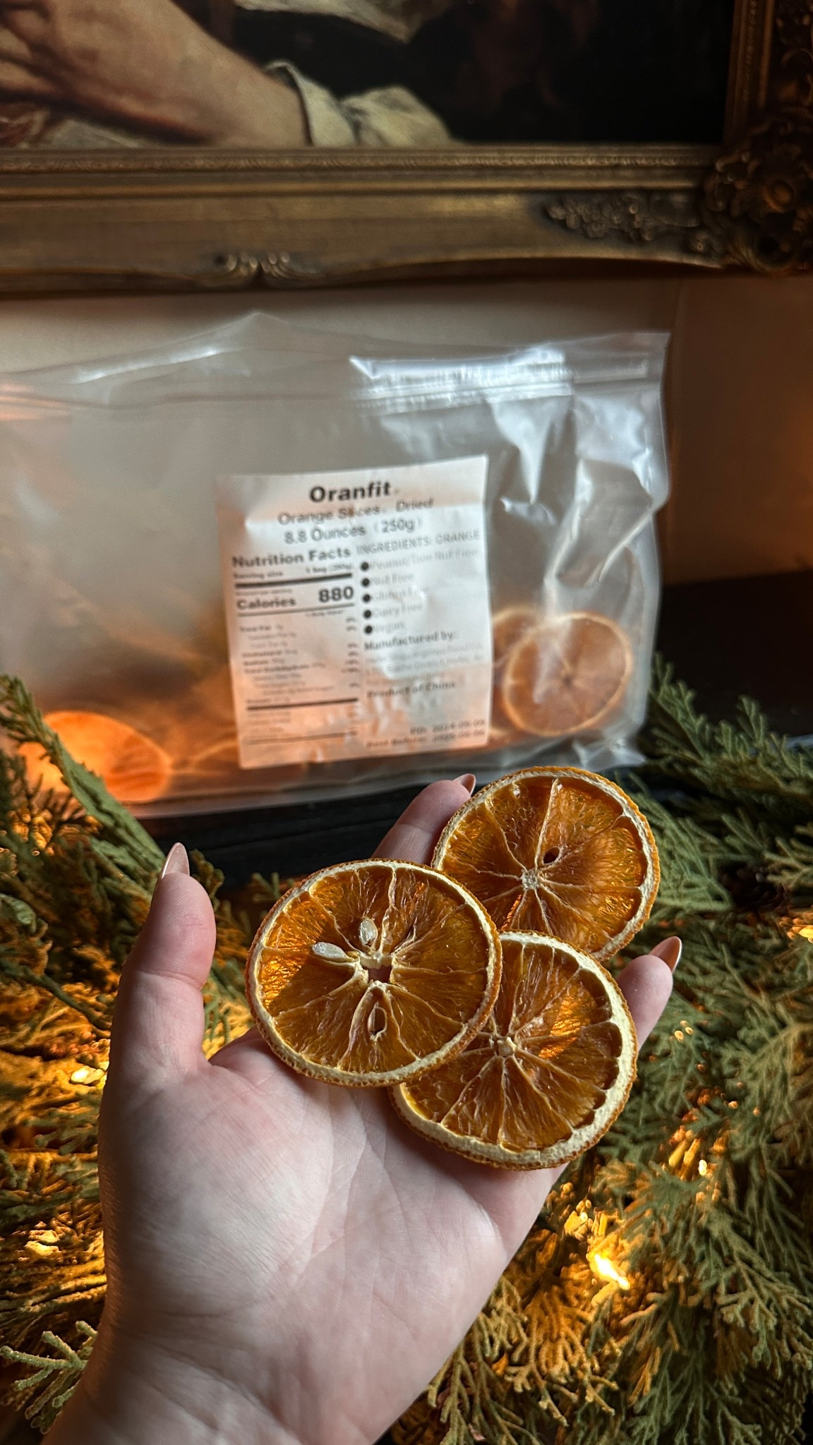I used to make orange slices for Christmas but I don’t have time for that right now, I bought these on Amazon loveee them! They’re prettier than when I make them 

#LTKHome #LTKHoliday #LTKSeasonal
