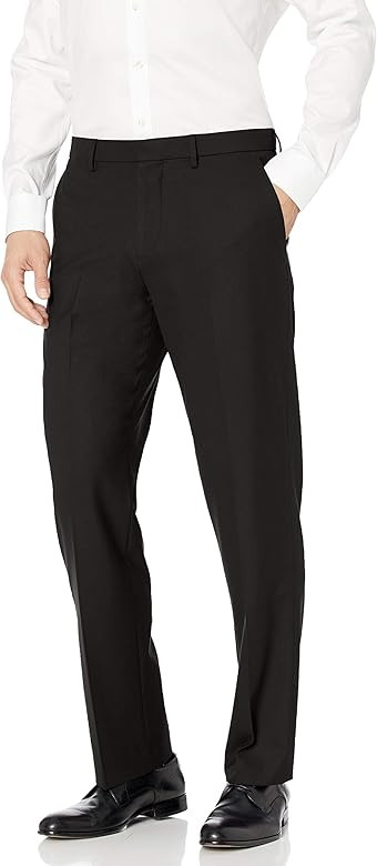 Amazon Essentials Men's Classic-Fit Wrinkle-Resistant Stretch Dress Pant | Amazon (US)