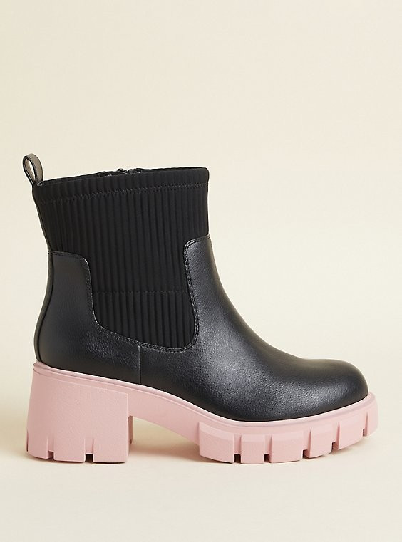 Contrast Rain Bootie (WW) | Torrid (US & Canada)