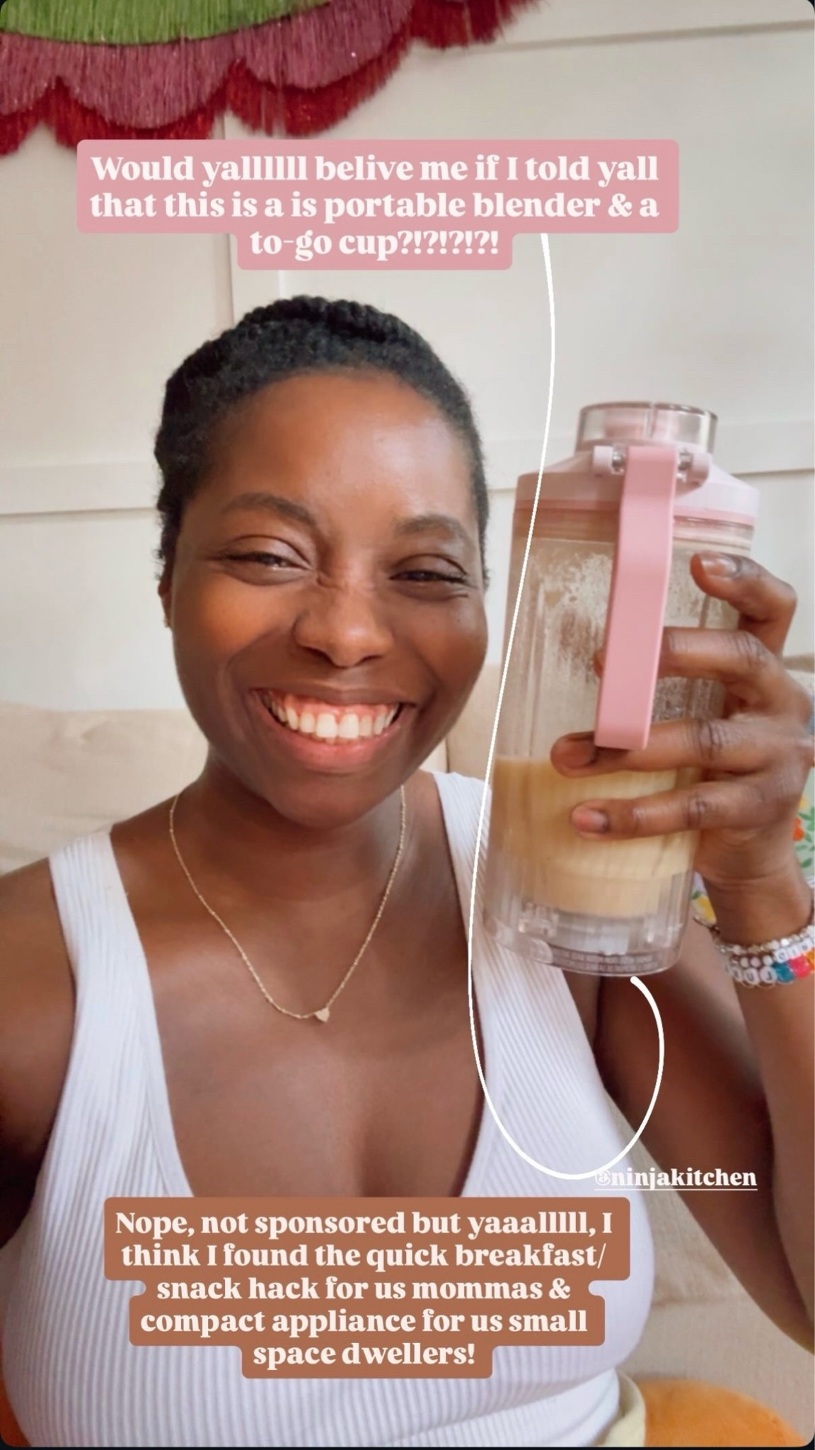 Yallllll I have taken my time looking for a blender that was compact, can break ice easily, and bonus if it’s colorful!!! Yalll I’m way to hype. Be ready to see more of this!!

#LTKdayinmylife #LTKmomlife #LTKmorningroutine