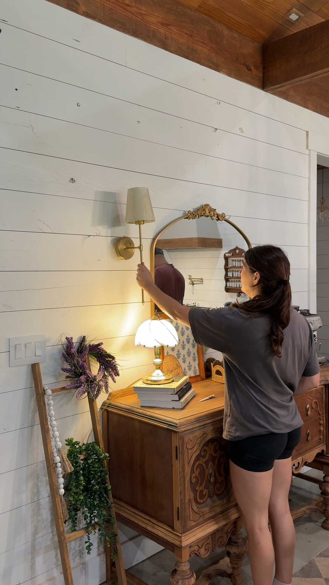 Rechargeable light sconces ⭐️ super easy DIY!

#LTKHome
