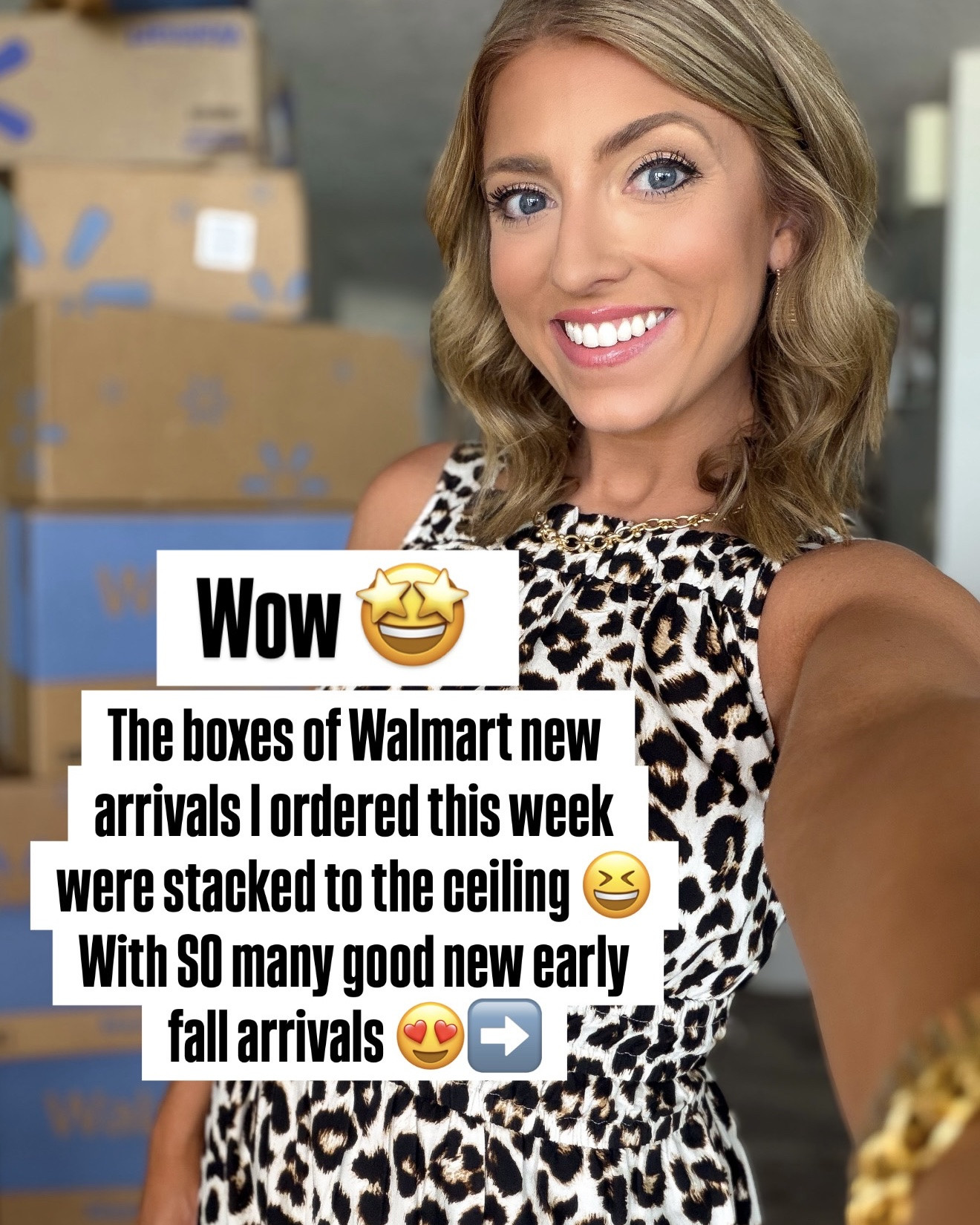 Walmart understood the assignment this week. 🤎🍂

The early fall new arrivals are SO good, and I may have gone a little overboard because the boxes were literally stacked to the ceiling. 😂 From cozy matching sets and comfy everyday basics to leopard prints, graphic tees, affordable dresses, denim, and the cutest accessories, this week’s Walmart fashion drop is packed with pieces you’ll wear now and style all the way into fall.

I found so many outfits that look much more expensive than they are, and almost everything is budget-friendly. Whether you’re looking for cute teacher outfits, mom outfits, casual everyday style, travel looks, or easy summer-to-fall transition pieces, this haul has something for everyone!

Which look are you adding to your cart first? 🤎🍁

#walmart #walmartfashion #walmartfinds #walmartstyle #walmartnewarrivals #fallfashion #earlyfallfashion #summertofall #transitionalstyle #affordablefashion #budgetfashion #everydaystyle #casualstyle #momstyle #teacherstyle #graphictee #matchingset #leopardprint #falldresses #falloutfits #denimstyle #cozyoutfits #fashionfinds #styleinspo #ootd #affordablestyle #walmarthaul #fashionhaul #fallwardrobe #wearitonrepeat

#LTKootd #LTKPetite #LTKSaleAlert
