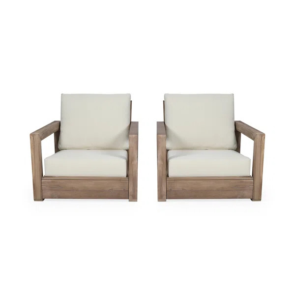 Donnie Patio Chair with Cushions | Wayfair North America