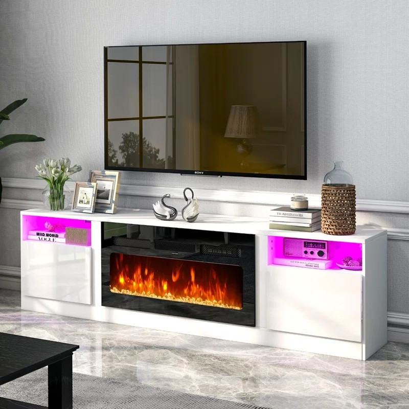 Loving the fireplace tv stand 

#LTKHome #LTKHoliday #LTKFamily