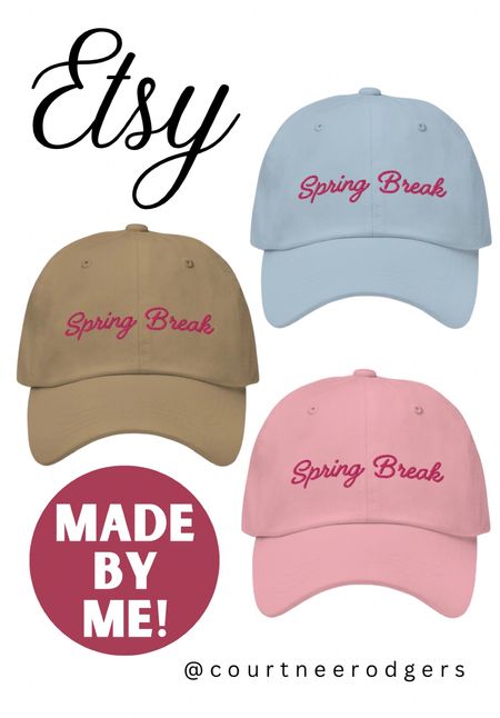 Shop my hats on Etsy! All designs are made by me! 🫶🏻🩷 Always FREE SHIPPING!! 👏🏻 P.S. all hats come in a variety of colors! ➡️ Etsy Shop: PersonallyStyledFun (@courtneerodgers)

Hats, Etsy, summer fashion, baseball caps, trucker hats, spring outfits, spring fashion 

#LTKfindsunder100 #LTKstyletip #LTKsalealert