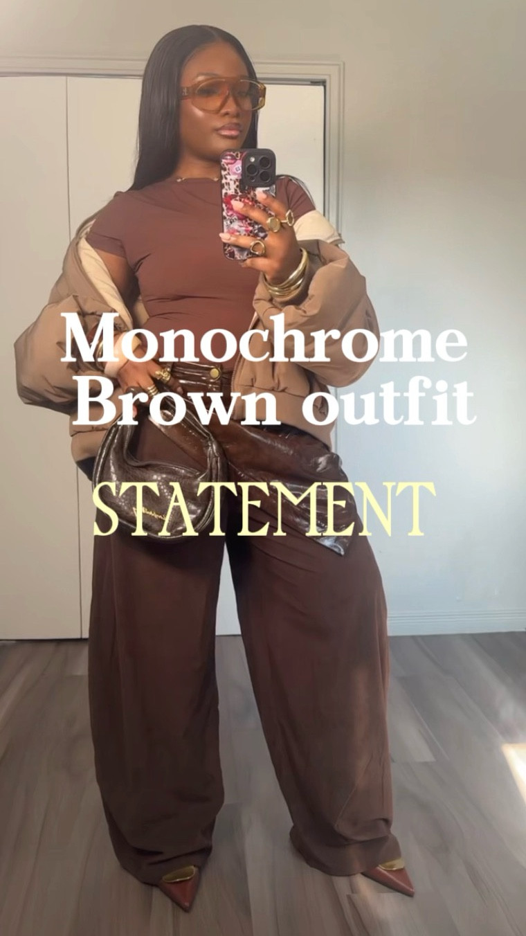 Brown monochrome outfit ! #springoutfits2026 #outfitideas 

#LTKgrwm #LTKootd