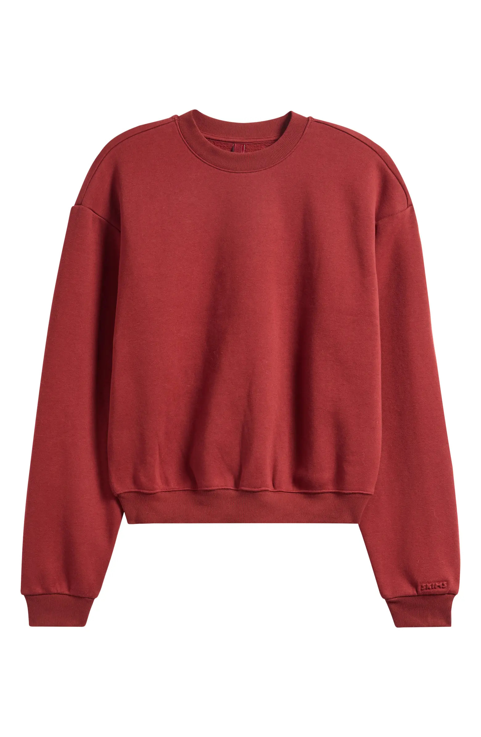 Cotton Fleece Blend Classic Crewneck Sweatshirt | Nordstrom