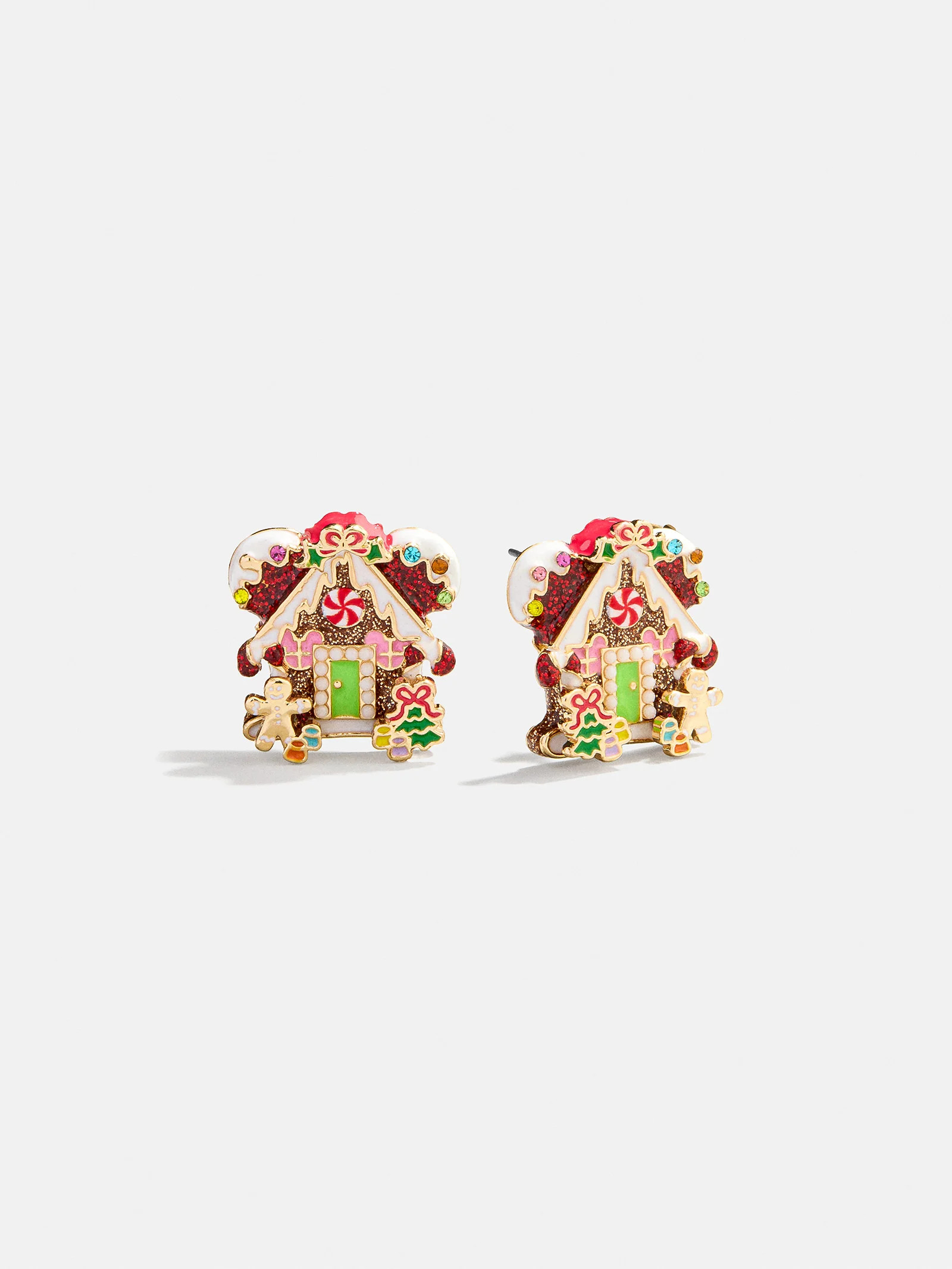 Disney Mickey Mouse Gingerbread House Earrings - Gingerbread House | BaubleBar
