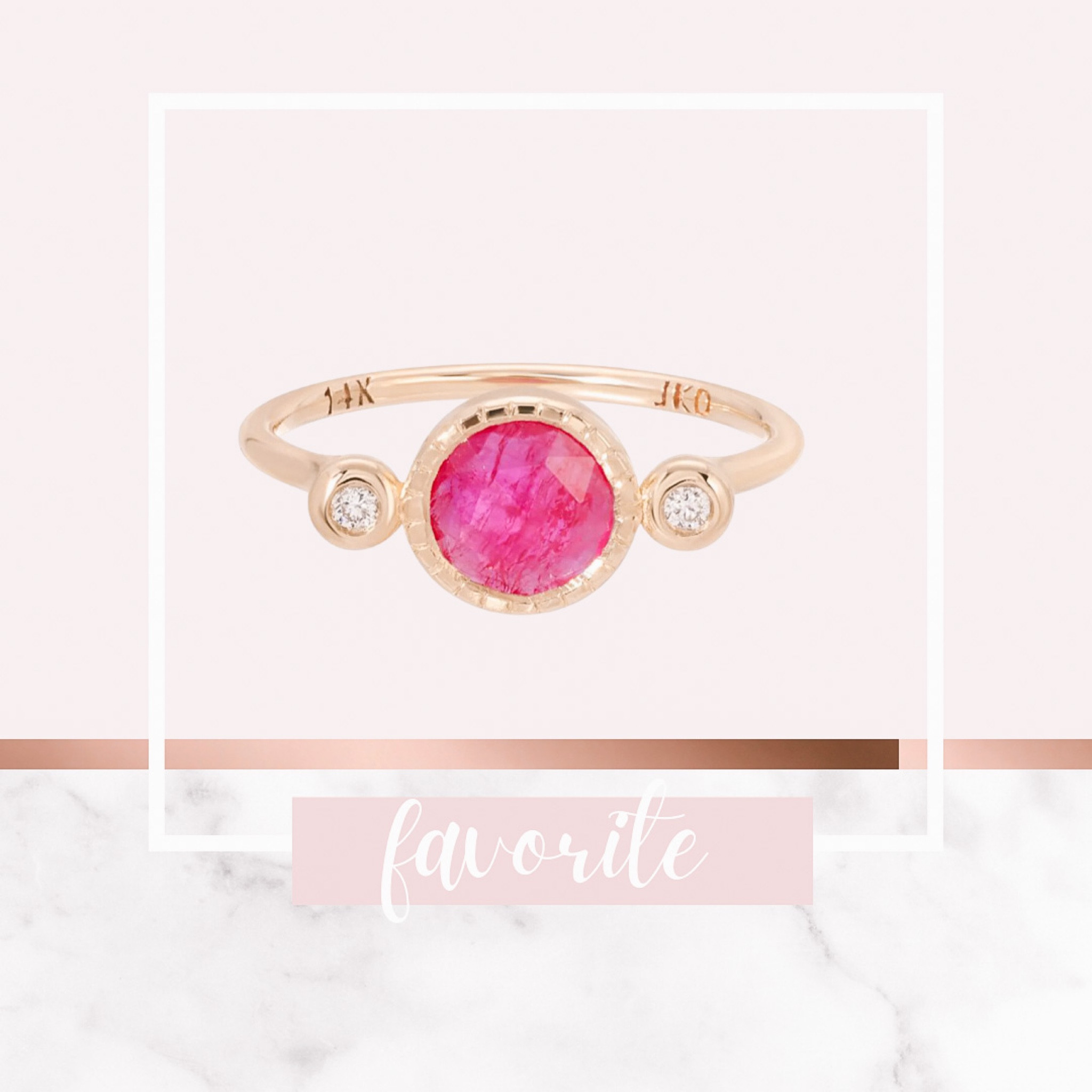 LOVE this ring by Catbird. A single rose cut ruby flanked by two diamonds with a solid 14k gold band. 

Iris’ birthstone is a ruby; mine a diamond so I love the diamonds flanking the ruby. 
She’s a splurge but one day she will be mine. 😍✨

Catbird also has other designs for every birthstone. You won’t be disappointed 🙌🏼💎

July birthstone; ruby; cancer; April birthstone; diamond; Aries; 14k gold; unique gifts for her; gold ring with diamonds and ruby; splurge worthy; push present; IrisElizabeth 

#LTKstyletip #LTKparties #LTKFind