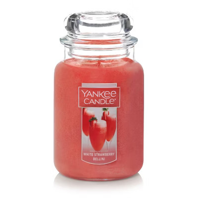 Classic 22oz White Strawberry Bellini - Yankee Candle | Target