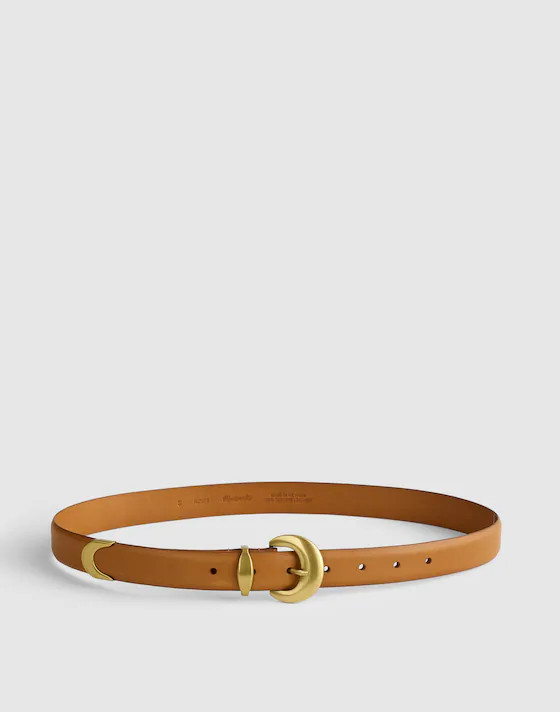Domed-Buckle Wide Belt | Madewell