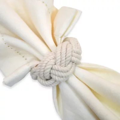 Braided Nautical Rope Napkin Ring | Bed Bath & Beyond