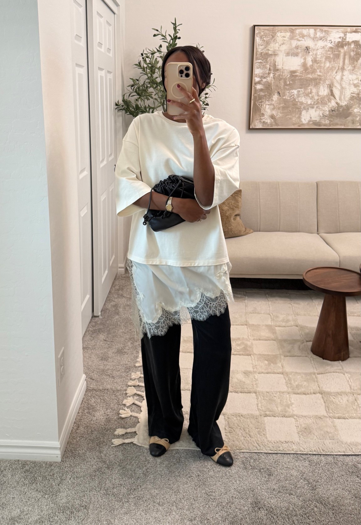 Minimal chic transitional fall outfit. 

#LTKStyleTip #LTKWorkwear