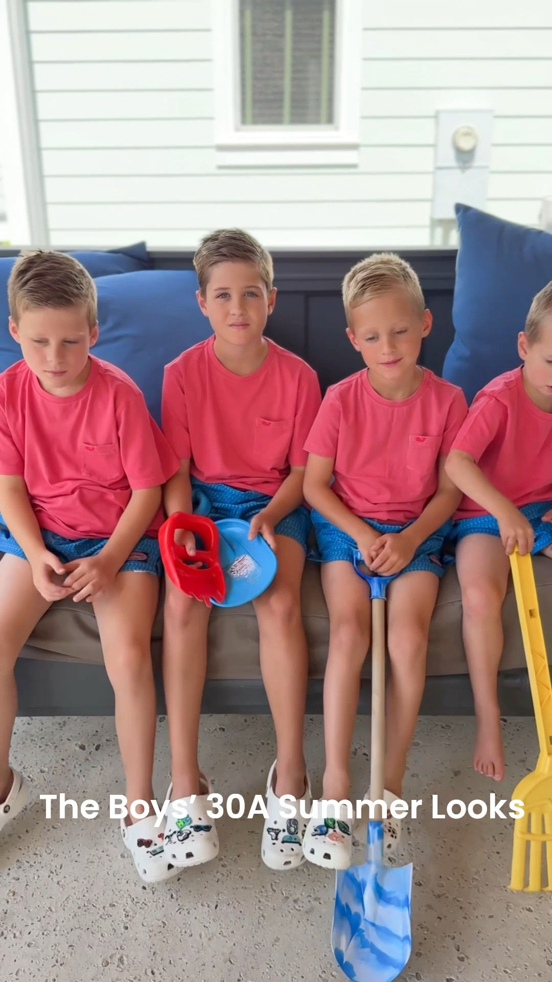 30A Summer looks for boys - vineyard vines Chappy swim trunks and matching tops. Plus white crocs and jibbitz!

#LTKFamily #LTKTravel #LTKKids