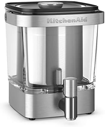 KitchenAid KCM5912SX Cold Brew Coffee Maker 38 Ounce Brushed Stainless Steel | Amazon (US)