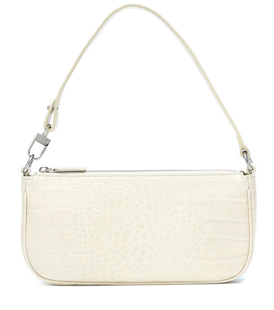 By Far Rachel croc-effect leather shoulder bag | Mytheresa (UK)