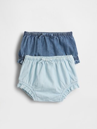 Baby Denim Bloomers (2-Pack) | Gap (US)
