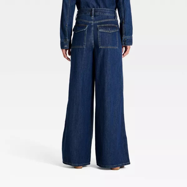 Women's Palazzo Wide Leg Pants - Universal Thread™ Light Wash 00 | Target