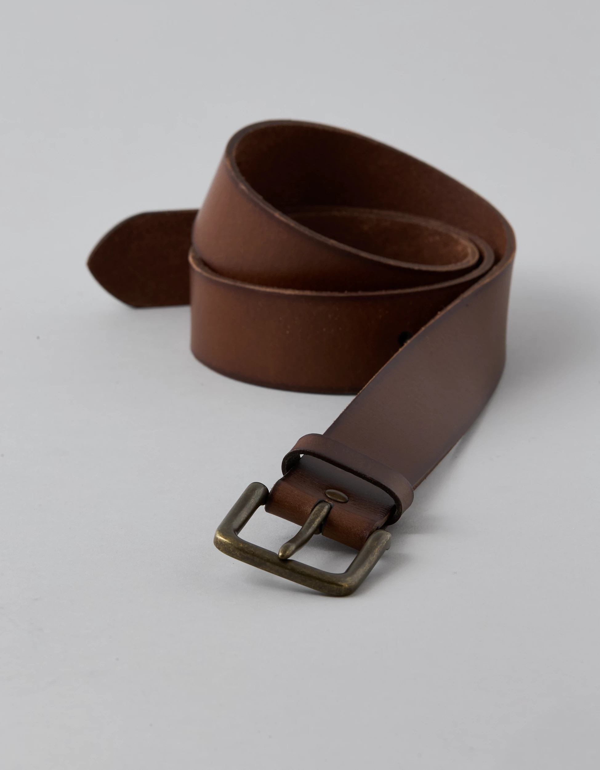 AE Square Buckle Leather Belt | American Eagle Outfitters (US & CA)