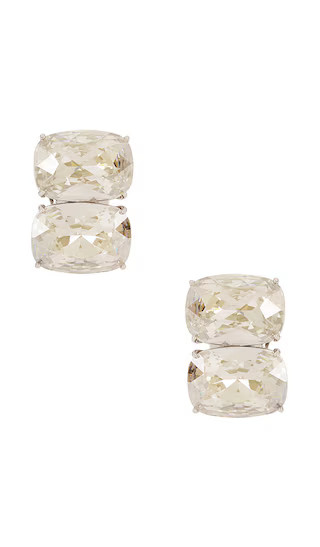 Ricky Diamond Stud in Silver | Revolve Clothing (Global)