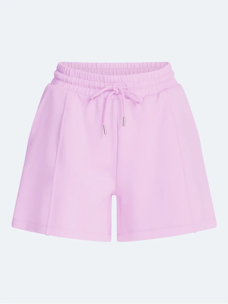 Scoop Women's and Women's Plus Scubaknit Seamed Shorts, 4.5'' Inseam, Sizes XS-4X | Walmart (US)