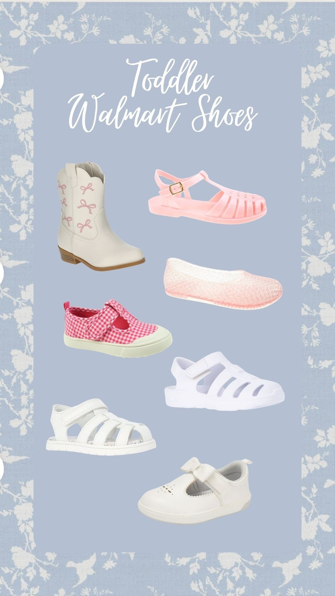 WALMART NEW TODDLER SPRING SHOES 