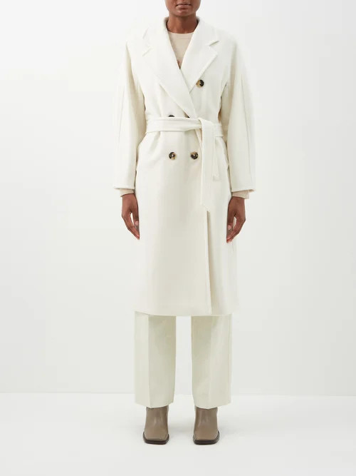 Max Mara - Madame Coat - Womens - White | Matches (US)