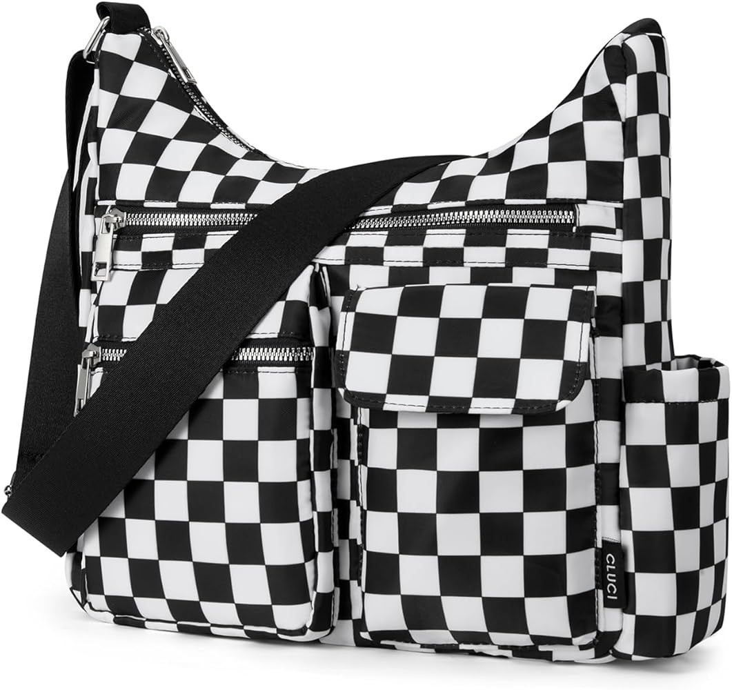 CLUCI Travel Purses for Women, Waterproof Nylon Crossbody Bags for Woman Trendy, Anti Theft Shoul... | Amazon (US)