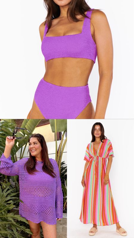 New in from show me your MUMU! All pieces come XS-3X! Use CURVES20 to save on the purple swimmie and coverup 

#LTKSaleAlert #LTKTravel #LTKSwim
