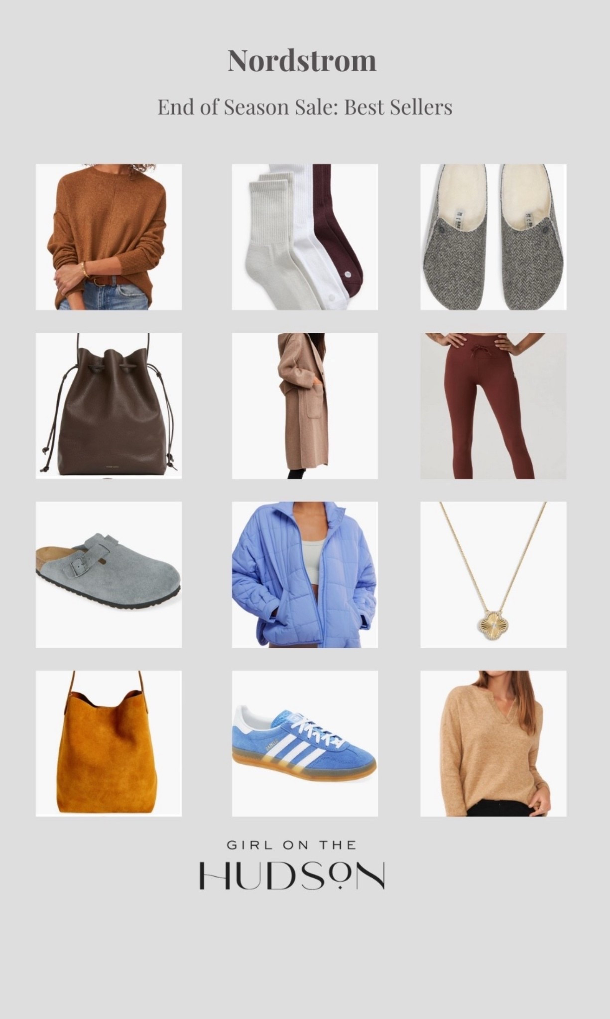 Best sellers from the Nordstrom end of season sale! 

Cozy leggings, the coolest sneakers, handbags, sweaters and my favorite new necklace! 

#LTKSaleAlert #LTKFindsUnder100 #LTKGiftGuide