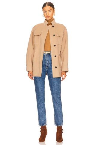 Theory Cargo Coat in Palomino from Revolve.com | Revolve Clothing (Global)