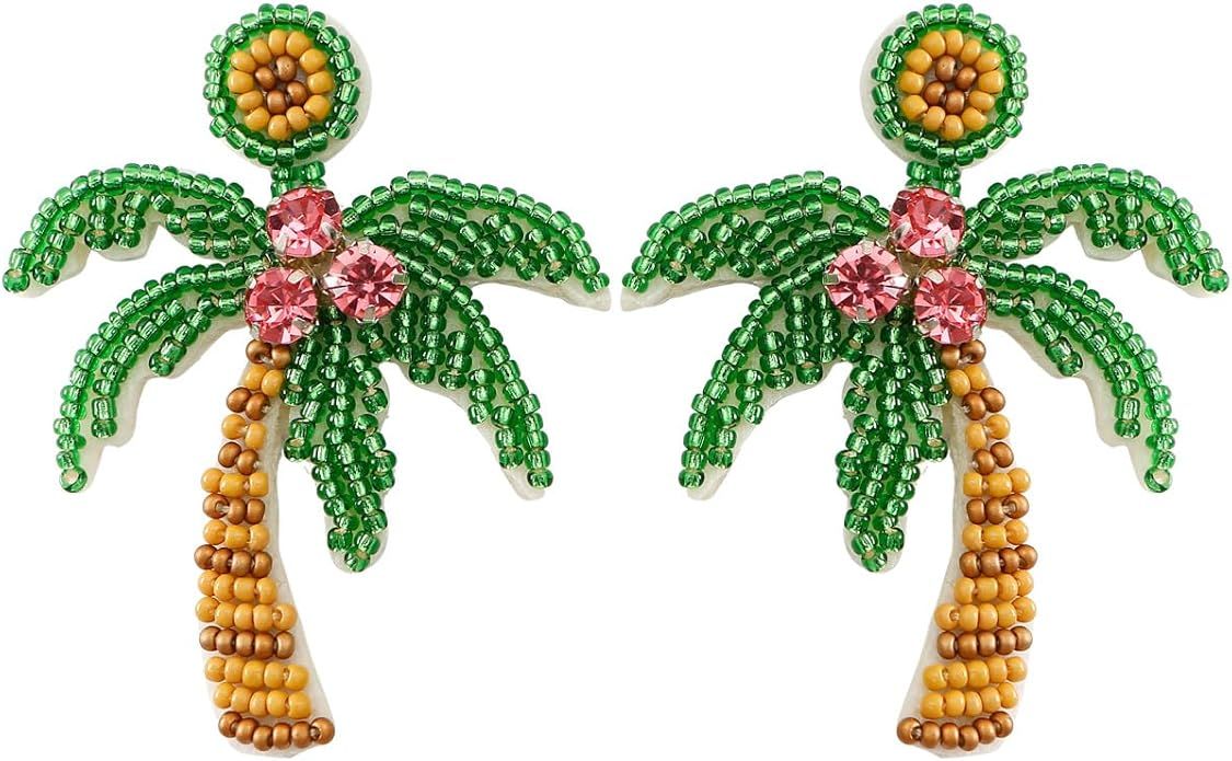 Joyswel 2024 Style Boho Earrings - Handmade Seedbead for Boho Earrings for Women | Amazon (US)