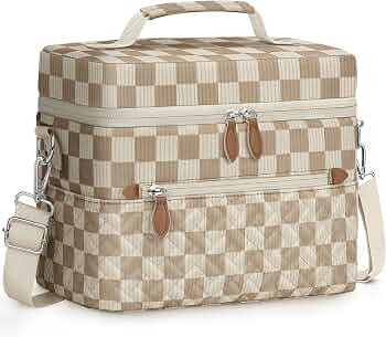 Capolo Lunch Box for Women Men Adults,Insulated Lunch Bag Leakproof Lunch Cooler Box with Removab... | Amazon (US)