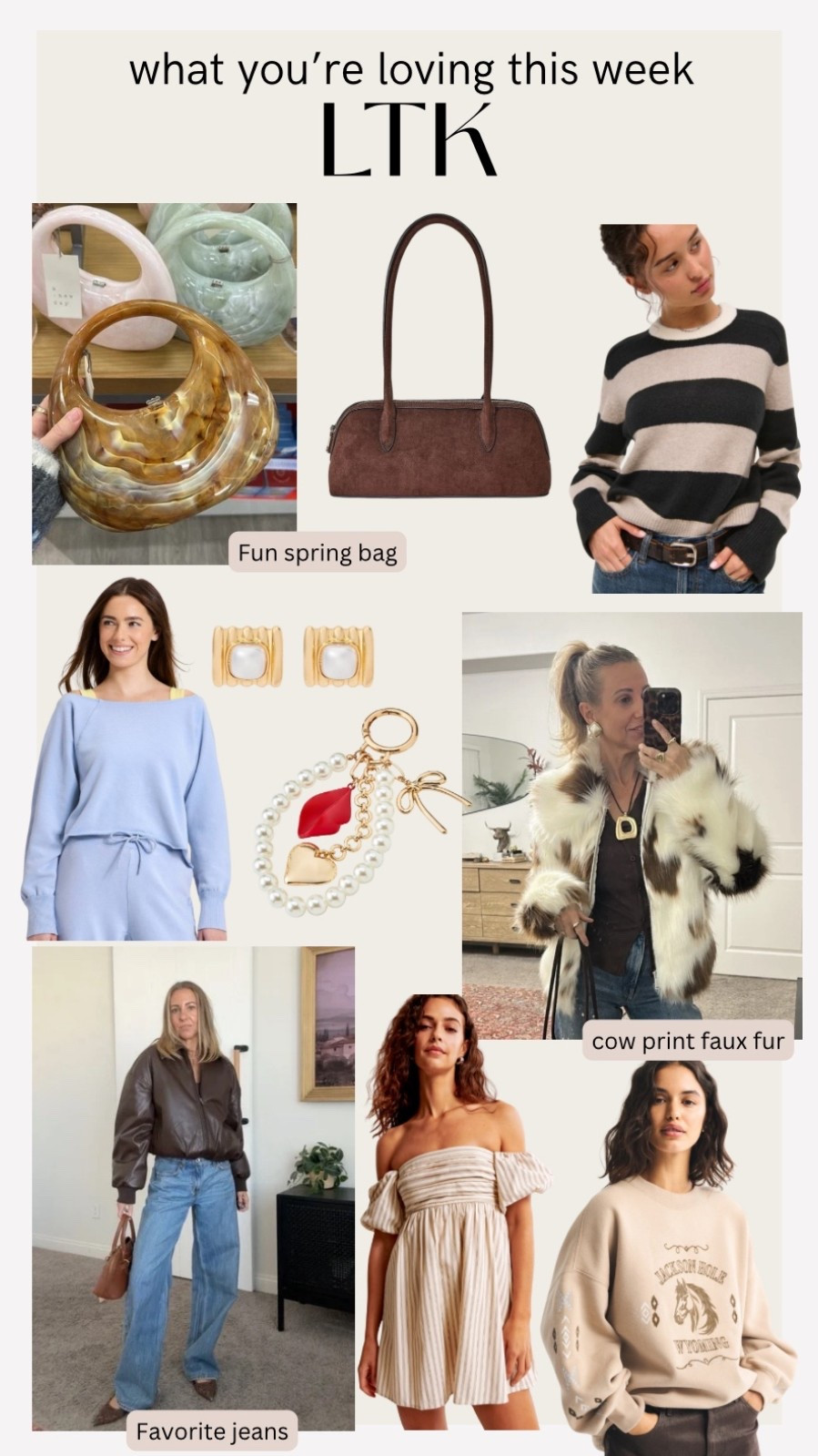 What you’re loving this week- LTK 

#LTKgrwm #LTKootd #LTKFindsUnder100