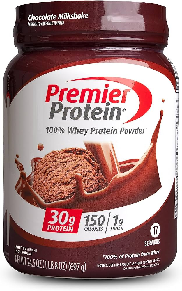 Premier Protein Whey Protein Powder, Chocolate, (24.5 oz) | Amazon (CA)