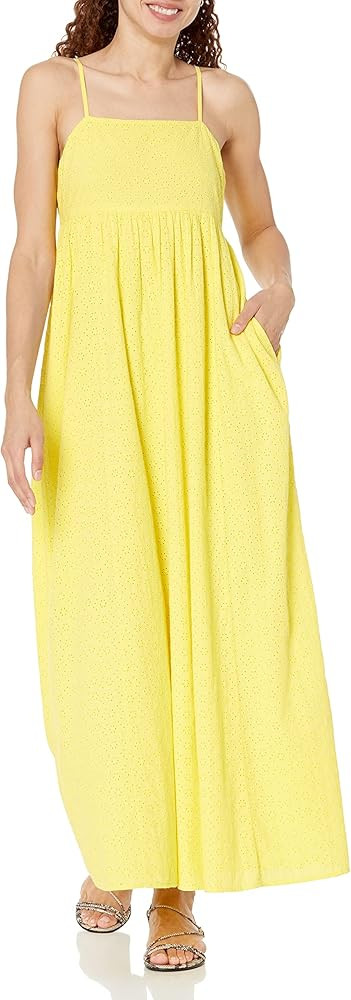 The Drop Women's Shyla Cotton Eyelet Maxi Dress | Amazon (US)