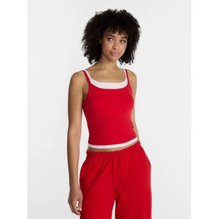 No Boundaries Sleepwear Double Cami  Women’s and Women’s Plus XXS-3X | Walmart (US)