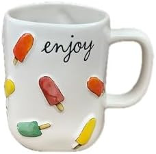 Rae Dunn Coffee Tea Ceramic Mug, Enjoy (Popsicles All Over) | Amazon (US)
