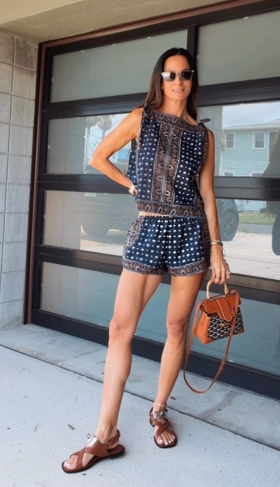 A matching set is basically my version of effortless dressing…because it looks like I tried without requiring me to actually try. 😂

This little DÔEN moment is giving relaxed, polished and just the right amount of boho—with the Goyard bag, Hermès sandals and YSL sunnies doing exactly what accessories are supposed to do. 🤎

Easy enough for daytime, cute enough to turn into plans. And yes, I will absolutely be wearing these pieces separately too.

#DoenStyle #MatchingSet #SummerOOTD #Over40Style #NicoleColeeStyle

#LTKdayinmylife #LTKgrwm #LTKootd