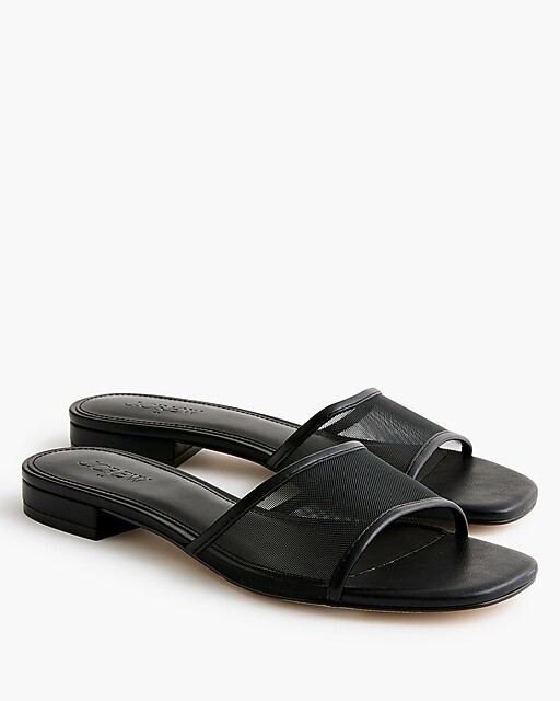 Mesh slide sandals | J.Crew Factory