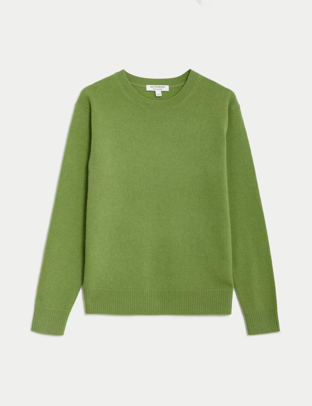 Pure Cashmere Textured Crew Neck Jumper | Marks & Spencer (UK)