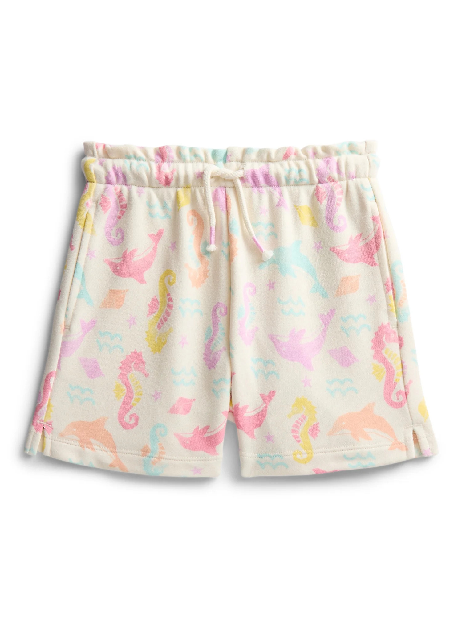 Wonder Nation Little Girls' Pull On Knit Shorts, Sizes 4-10 | Walmart (US)