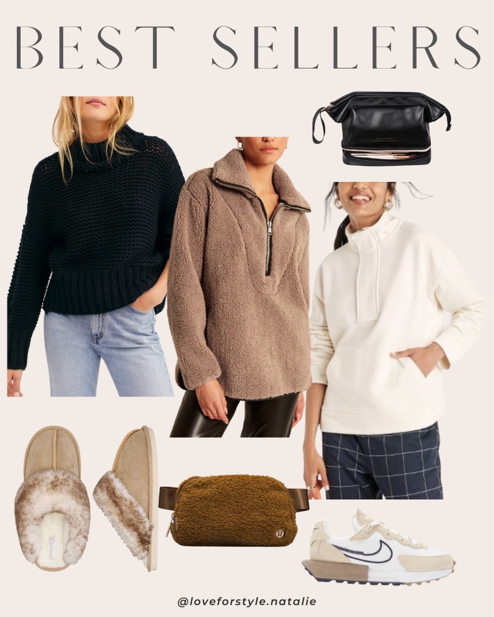 Best Sellers, Target sweaters, Target pullover, Abercrombie fleece, sherpa mules, Lululemon sherpa belt bag, Nordstrom favorite, makeup bag

#abercrombie #targetsweaters #furmules #beltbag #nordstromsneakers

#LTKsalealert #LTKstyletip #LTKSeasonal