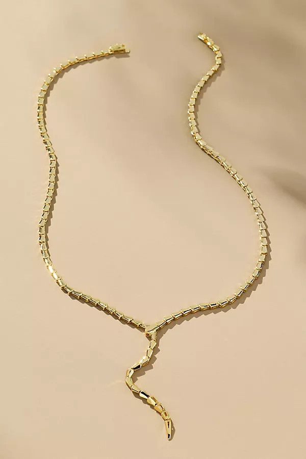Serpent Lariat Necklace | Anthropologie (US)