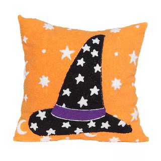 16" Witch's Hat with Stars Throw Pillow by Ashland® | Michaels Stores
